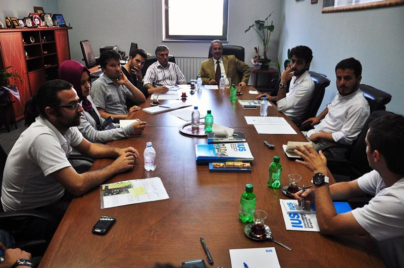 Meeting between Vice Rector and SPIUS