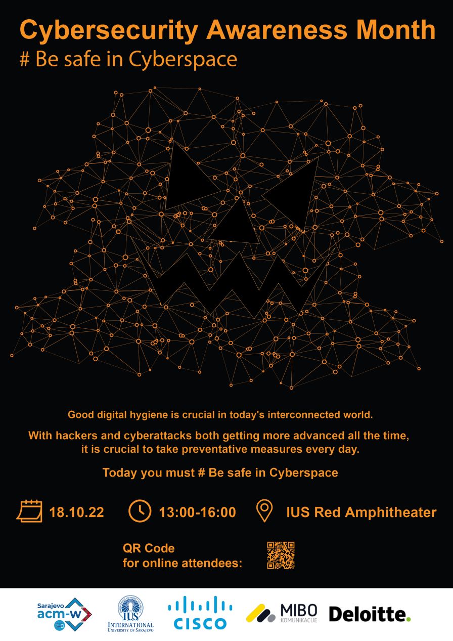 Cyberspace Awareness Month - #Be Safe in Cyberspace