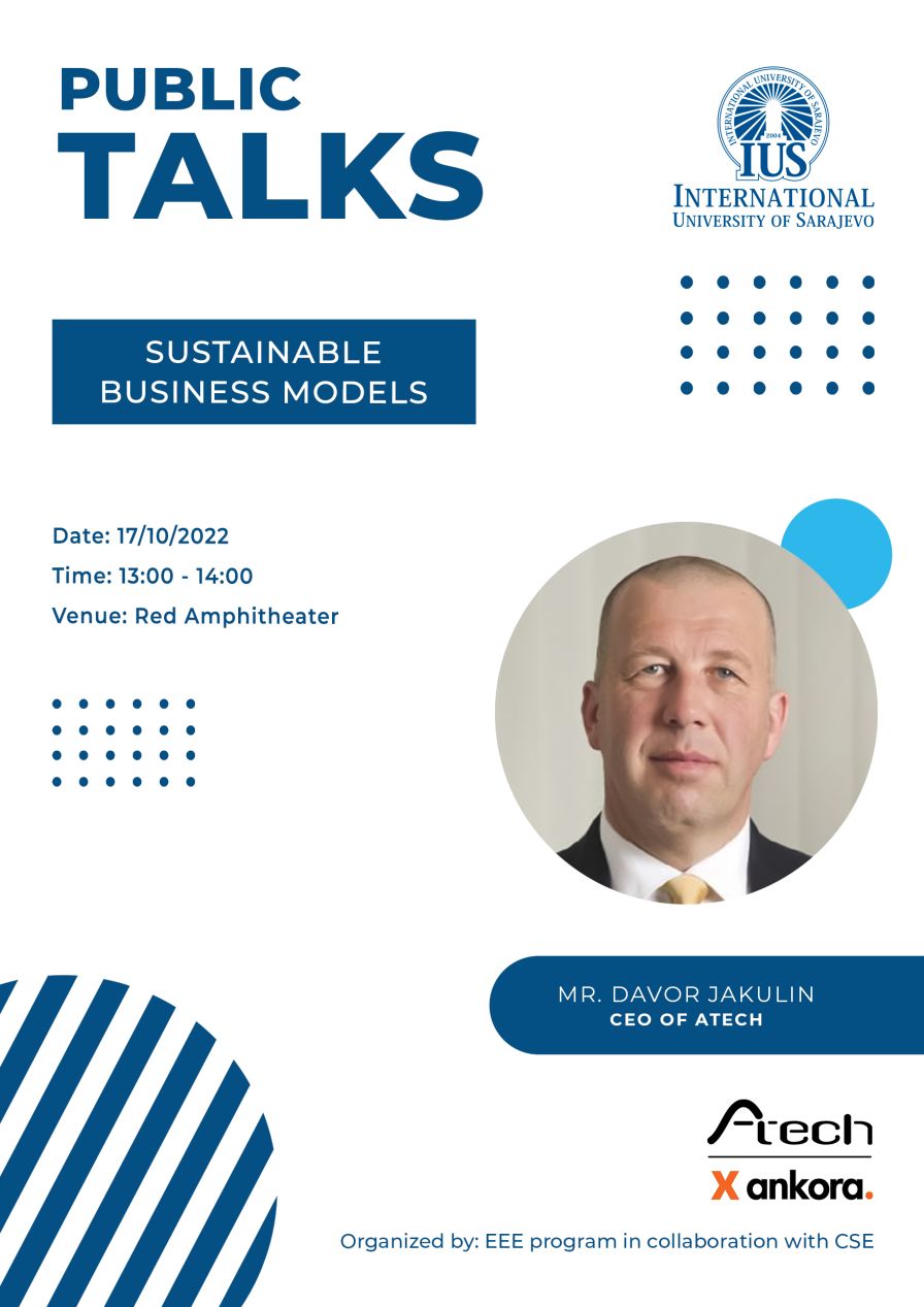 Public Talks - Sustainable Business Models