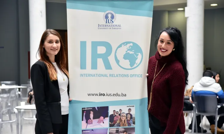 Students from Bosnian American Diaspora at IUS