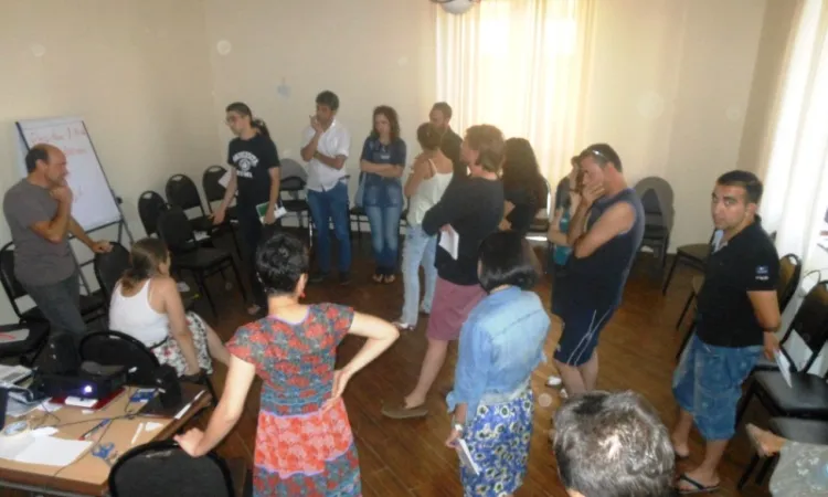 SPIUS attended to Youth Peace Camp in Georgia