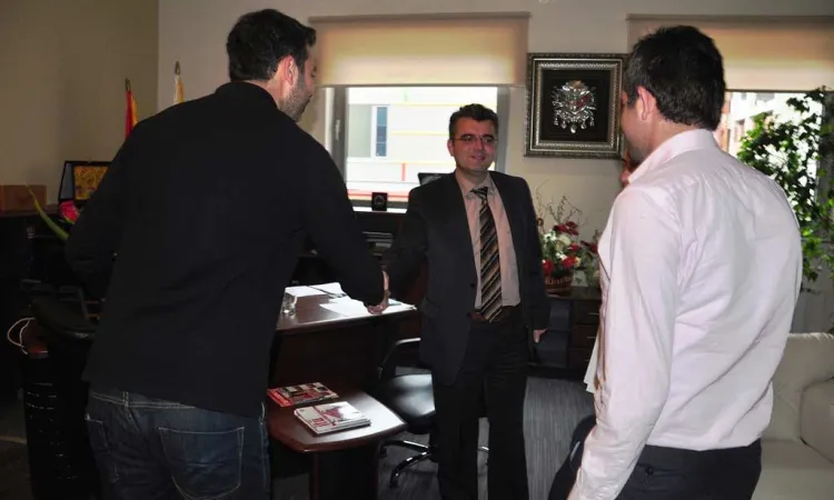 Representatives of the Student Parliament visited Rector