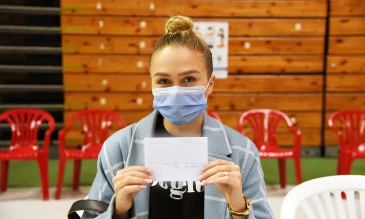 Organized vaccination of IUS students in the Zetra Olympic hall