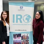 Students from Bosnian American Diaspora at IUS